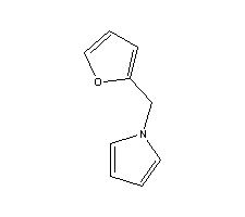 1-糠基吡咯分子式结构图