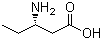 S-3-氨基戊酸分子式结构图