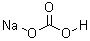 碳酸氢钠分子式结构图