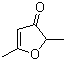 2,5-二甲基-3(2H)呋喃酮分子式结构图