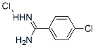 4-氯苯甲脒盐酸盐分子式结构图