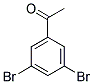 3,5-二溴苯乙酮分子式结构图