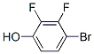 4-溴-2,3-二氟苯酚分子式结构图