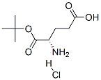 L-谷氨酸-1-叔丁酯盐酸盐分子式结构图