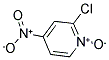 2-氯-4-硝基吡啶氮氧化物分子式结构图