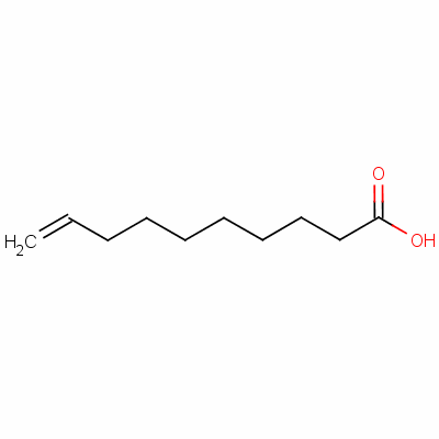 9-癸烯酸分子式结构图