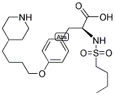 替罗非班分子式结构图