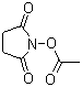 乙酸-N-琥珀酰亚胺酯分子式结构图