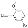 2-溴-5-甲氧基苯甲腈分子式结构图