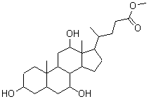 胆酸甲酯分子式结构图