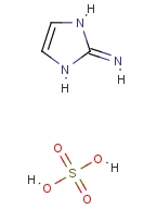 2-氨基咪唑硫酸盐分子式结构图