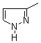 3-甲基吡唑分子式结构图
