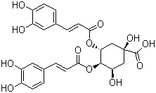 3,4-二咖啡酰奎宁酸分子式结构图