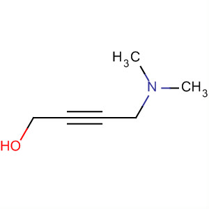 4-(二甲基氨基)-2-丁炔-1-醇分子式结构图