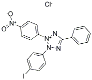 2-(4-碘苯基)-3-(4-硝基苯基)-5-苯基氯化四唑分子式结构图