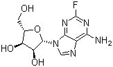 2-氟腺苷分子式结构图