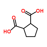 1,2-环戊烷二甲酸分子式结构图