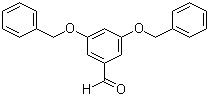 3,5-二苄氧基苯甲醛分子式结构图