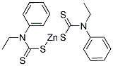 乙基苯基二硫代氨基甲酸锌分子式结构图