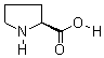 L-脯氨酸分子式结构图