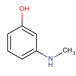 3-(甲基氨基)苯酚分子式结构图