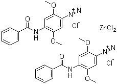 耐晒兰RR盐分子式结构图