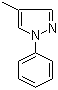 1-苯基-4-甲基吡唑分子式结构图