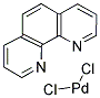 二氯(1,10-菲咯啉)钯(II)分子式结构图