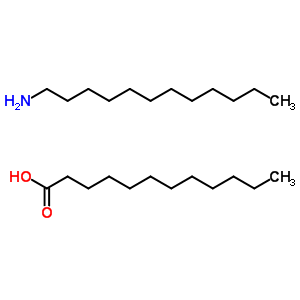 月桂胺月桂酸盐分子式结构图