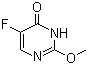 2-甲氧基-5-氟尿嘧啶分子式结构图