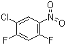 5-氯-2,4-二氟硝基苯分子式结构图