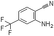 2-氨基-4-三氟甲基苯腈分子式结构图