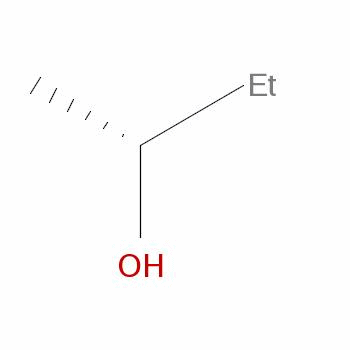 (R)-(-)-2-丁醇分子式结构图