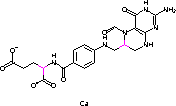 亚叶酸钙分子式结构图