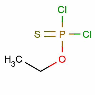 乙基硫代磷酰二氯分子式结构图