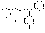 盐酸氯哌斯汀分子式结构图