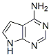 4-氨基-7H-吡咯[2,3-d]嘧啶分子式结构图