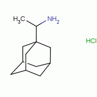 盐酸金刚乙胺分子式结构图