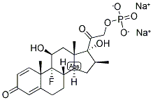 倍他米松磷酸钠分子式结构图