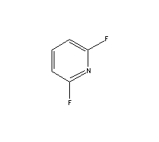 2,6-二氟吡啶分子式结构图