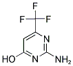 2-氨基-4-羟基-6-(三氟甲基)嘧啶分子式结构图