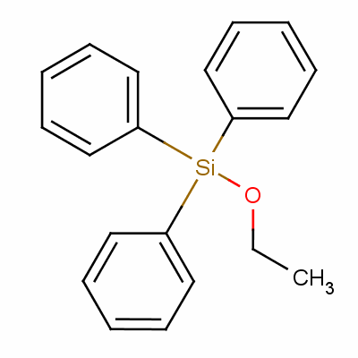 三苯基乙氧基硅烷分子式结构图