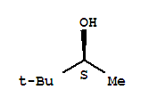 (S)-3,3-二甲基-2-丁醇分子式结构图