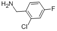 2-氯-4-氟苄胺分子式结构图