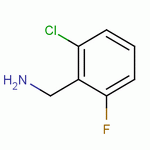 2-氯-6-氟苯甲基胺分子式结构图