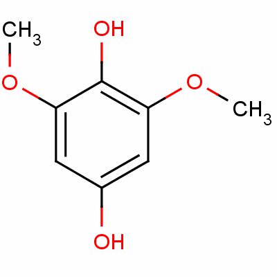 2,6-二甲氧基对苯二酚分子式结构图