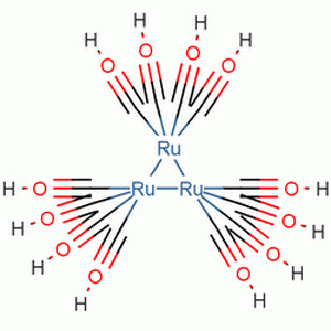 十二羰基三钌分子式结构图