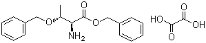 O-苄基-L-苏氨酸苄酯草酸盐分子式结构图