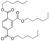 偏苯三酸三正己酯分子式结构图