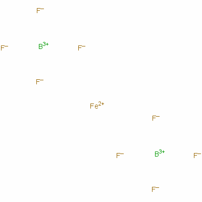 四氟硼化铁分子式结构图